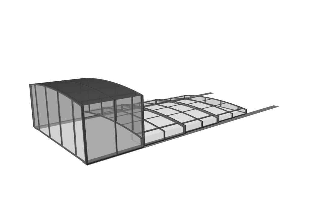 Poolüberdachung